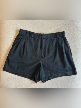 Madewell Pleated Harlow Trouser Shorts